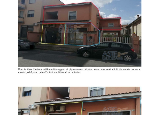 Unità immobiliare al piano terra sita in Oristano alla via Campania n° 149/B